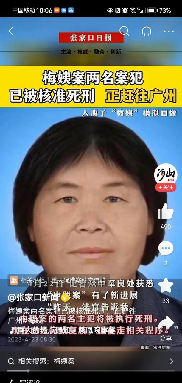 让被拐卖儿童闻风丧胆的"梅姨",让全国多少家庭支离破碎的"梅姨",这