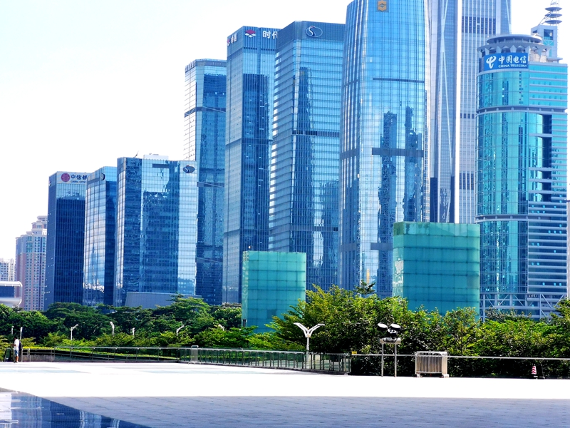 深圳cbd的城建水平怎么样?壮观!绿化更值得点赞!