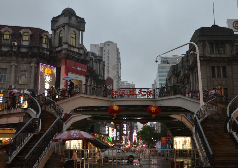 武汉景点推荐,江汉路步行街 低音号语音导游