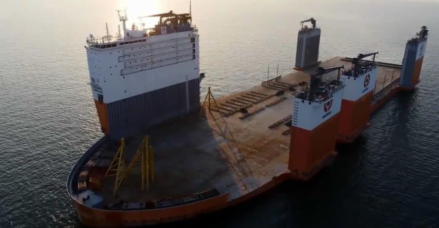 称世界第二大,中国第一大的半潜船,美国也曾不惜用高价借用