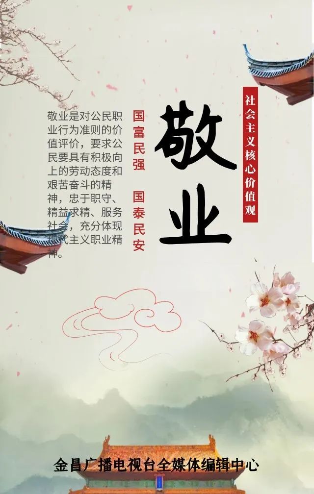 海报丨弘扬社会主义核心价值观 共筑中国梦