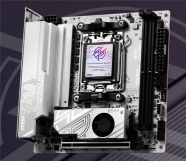 微星发布AMD首款纯白ITX主板MPG B850I EDGE TI WIFI刀锋钛：支持Wi-Fi 7、蓝牙5.4
