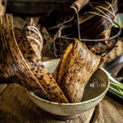 「闽南烧肉粽」笋壳豹纹粽子 唯有美食最粽要