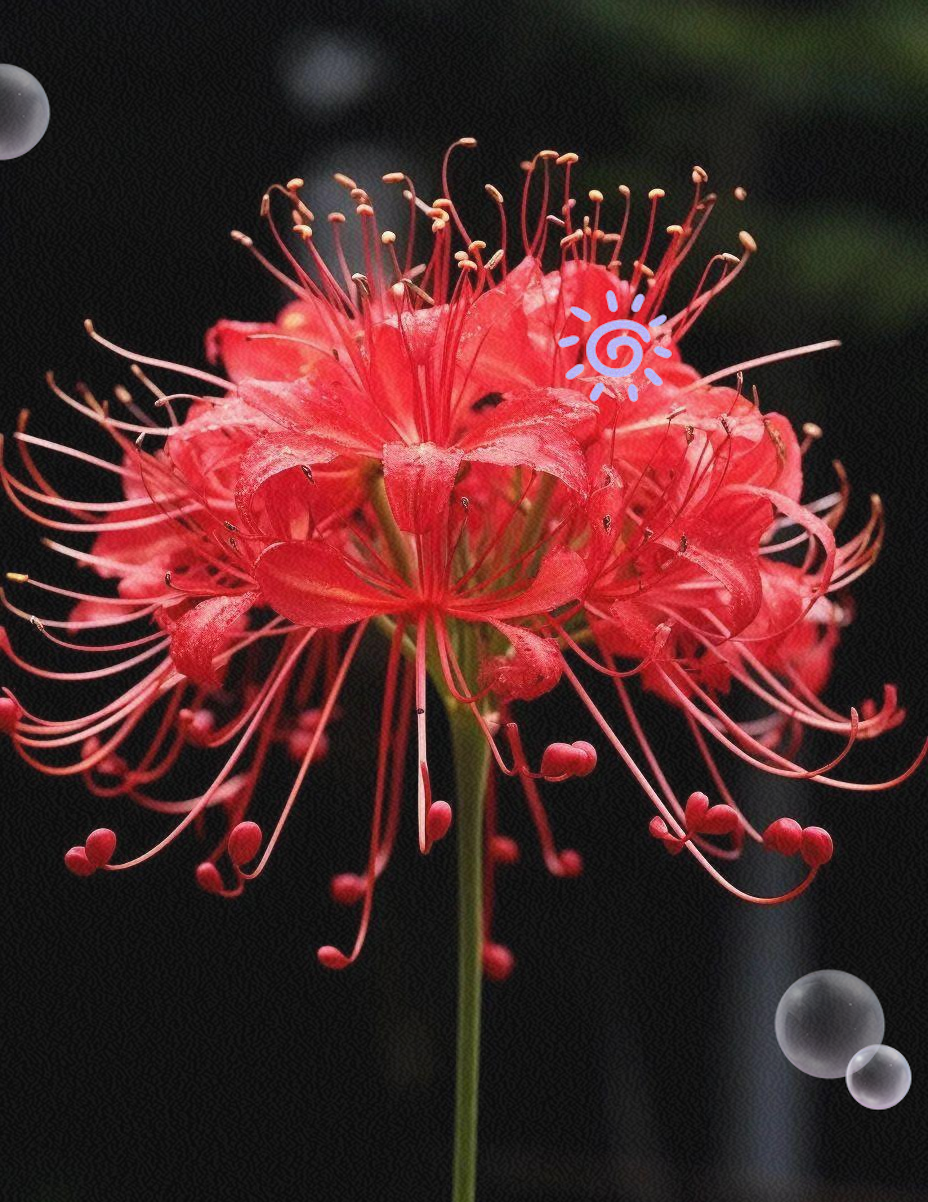 手机壁纸推荐 ‖ 彼岸花:花开无叶,叶落无根,却暖心治愈