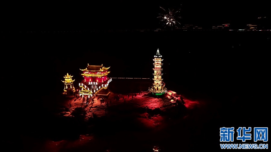 夜太美!当落星墩邂逅璀璨灯光