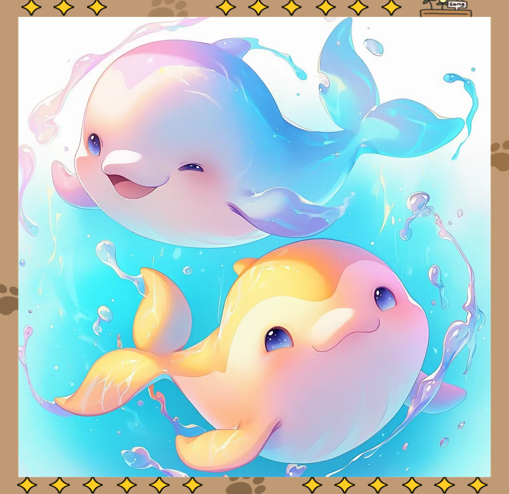 海豚的优雅身姿,在海洋中自由翱翔