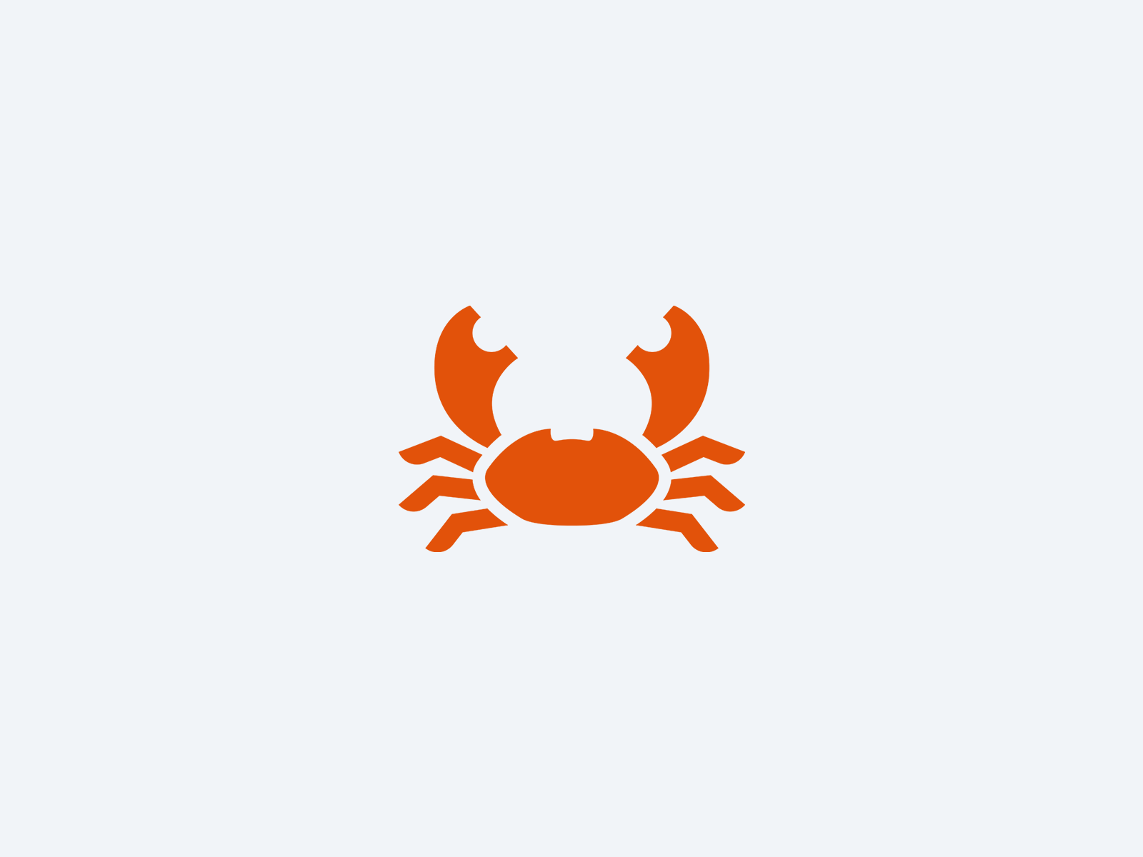 logos:张牙舞爪!一组活蹦乱跳的螃蟹元素标志设计分享