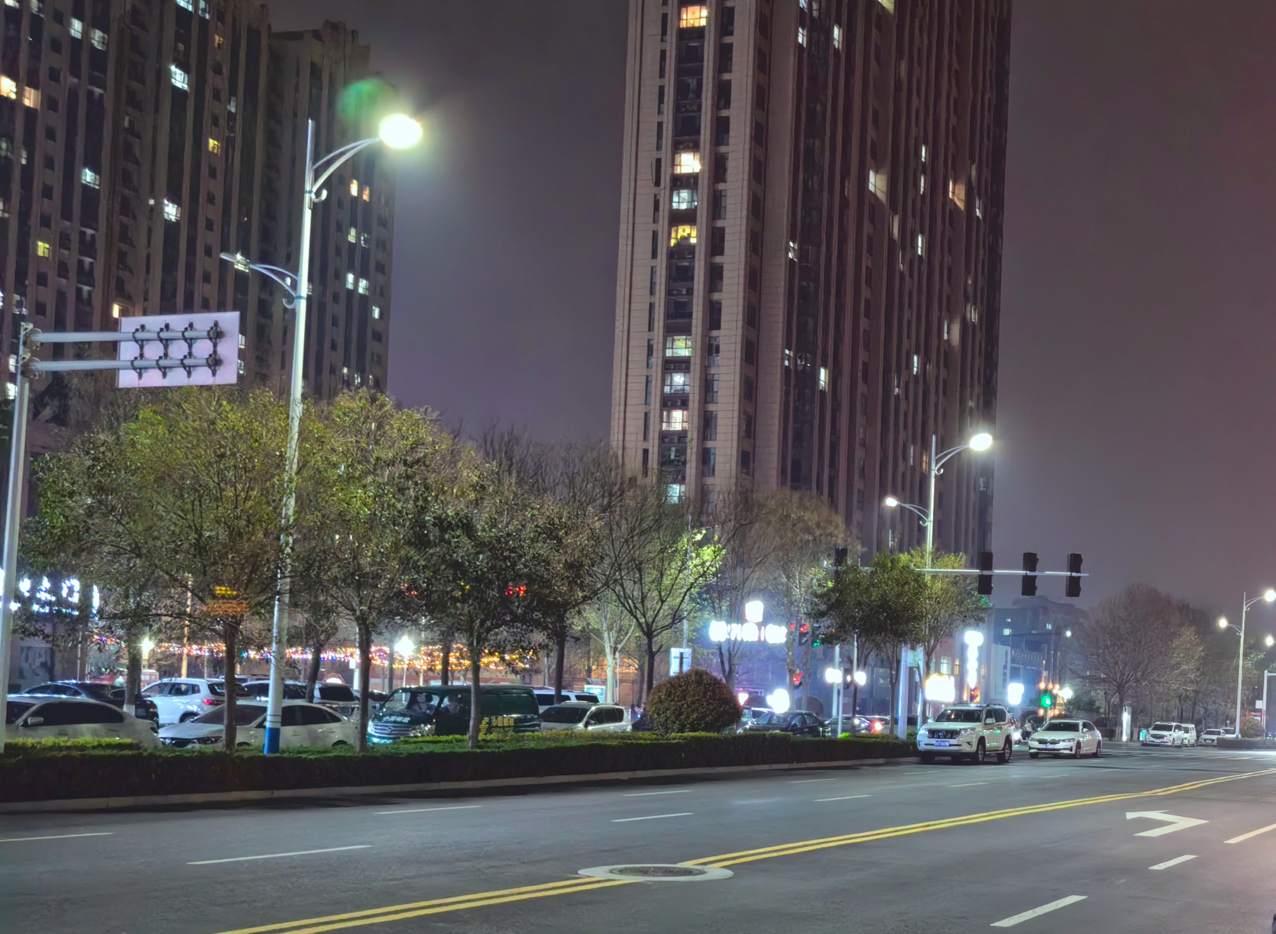 郑州夜景真实图片图片