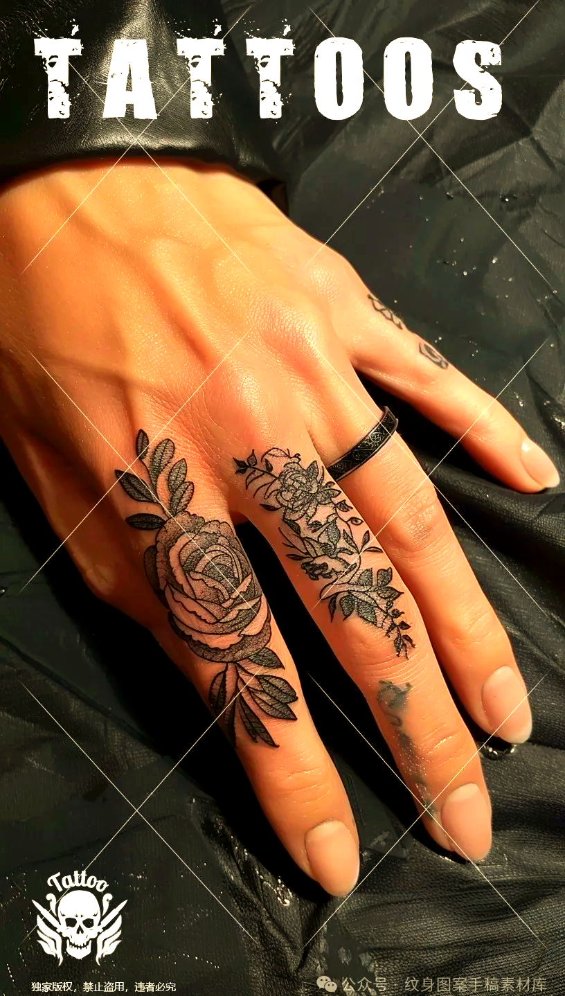 手指纹身与戒指的完美交融:探寻个性化的指间风情