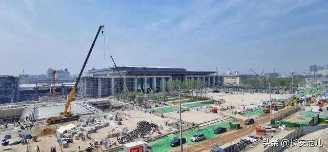 唐韵长安!西安火车站北站房 丹凤门广场地下交通枢纽,同步开放