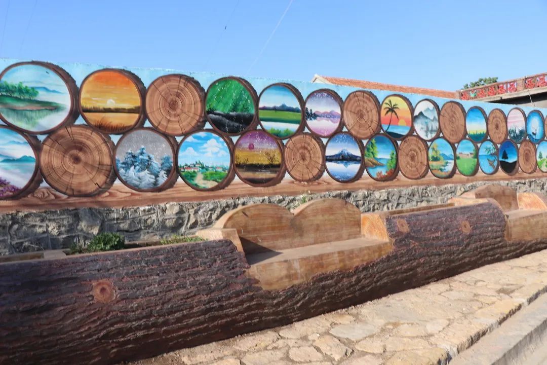 礼乐山东|沂水:文乡村文化墙 "绘"出美丽乡村新风尚