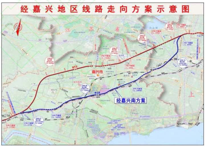 沪杭高速嘉兴路段图片