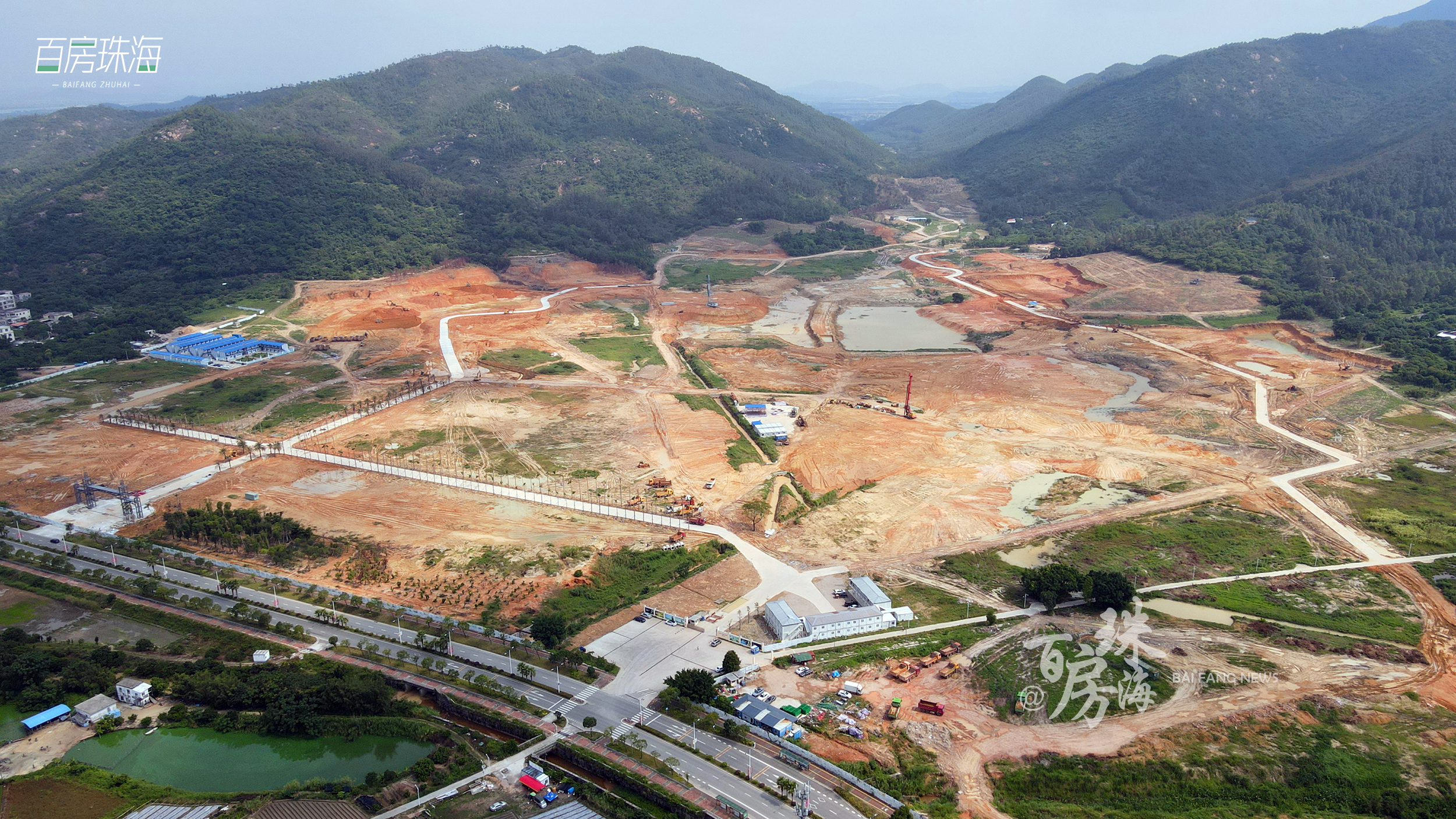 珠海宋城最新航拍!斗门绘制大文旅版图