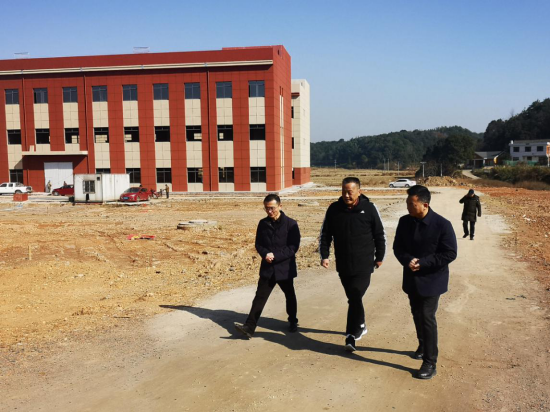 湘潭县青山桥镇:县委常委,组织部长罗霄四不两直到镇督导园区发展