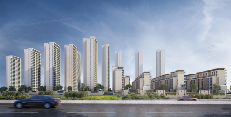 匠心倾筑 家境可期 株洲中大城高层荣耀封顶