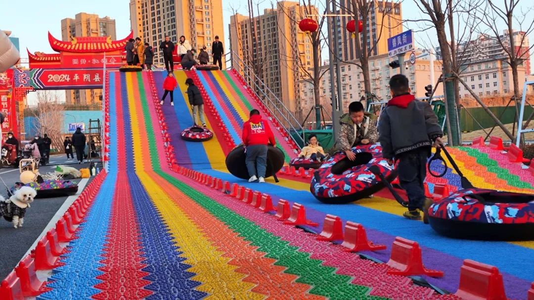 "泉"在济南过大年 | "热辣滚烫"的2024平阴新春庙会活动"龙"重登场
