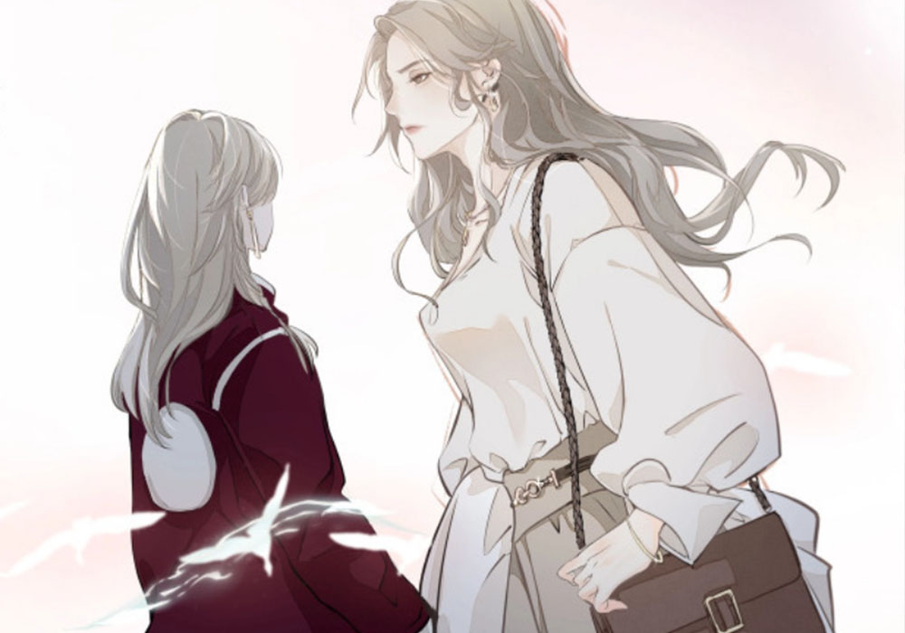 画风超美的双女主漫画,第一话就上高速,年下小爱豆有点帅气!