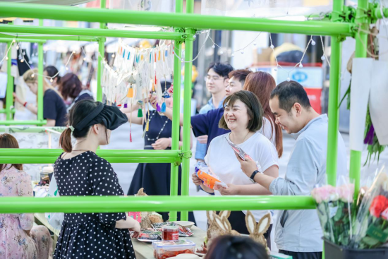 园中雅市 风韵盛京 沈阳招商花园城"花间·集"迎夏开市!
