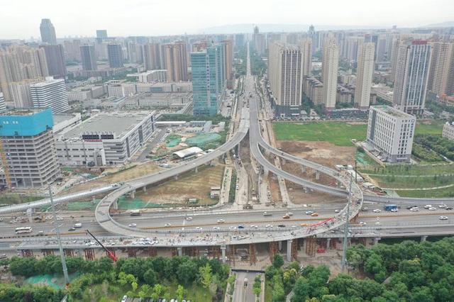 凤城五路直达机场高速 朱宏路-凤城五路立交将于月底通车