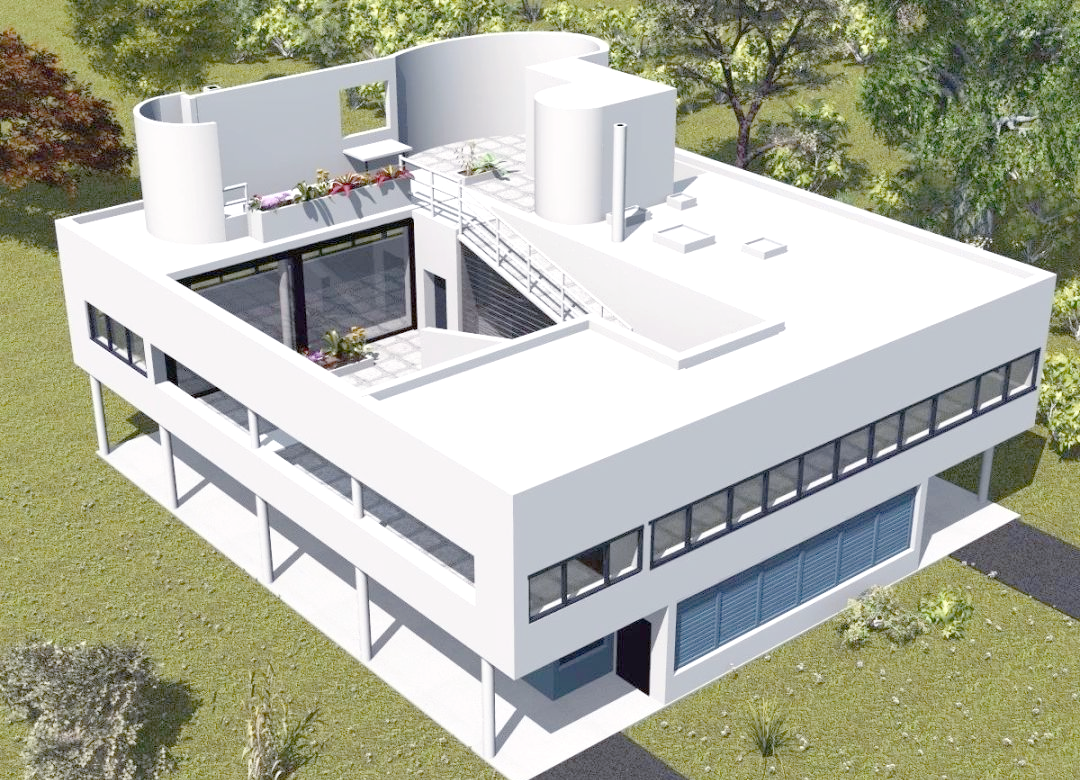 萨伏伊别墅:现代主义建筑的里程碑