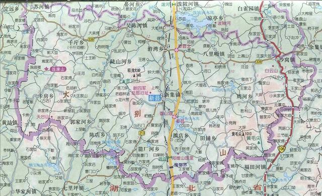 河南信陽光山,商城,固始,潢川,新縣5縣現狀觀察