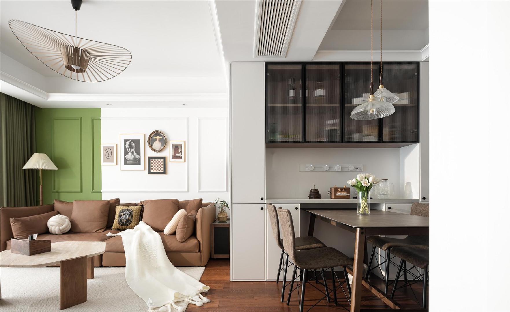 89平复古美式,套二小户型装修,你们给多少分?