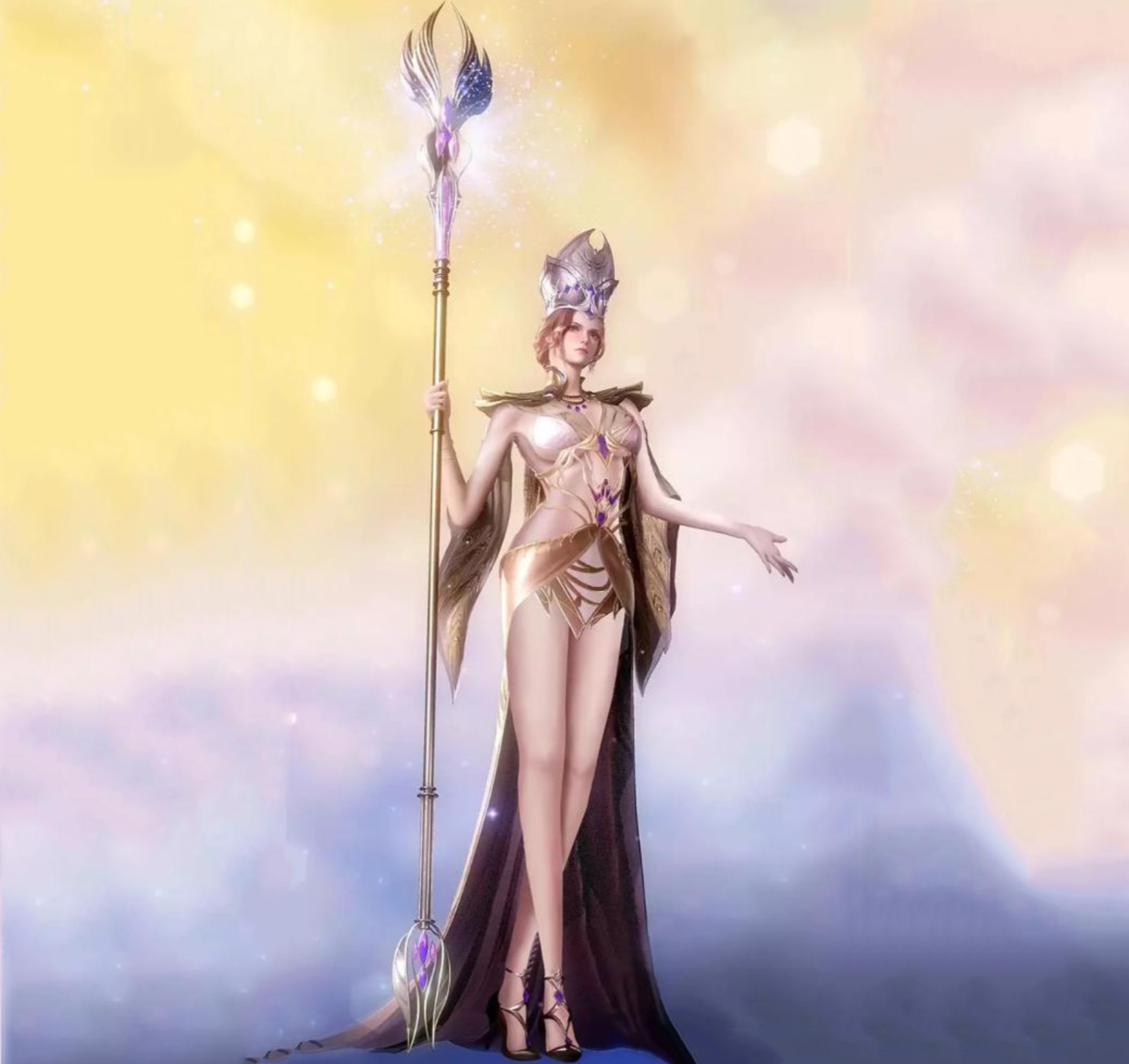 完美世界:逐鹿书院女战神建模太美,结果只是路人,网友直呼过分