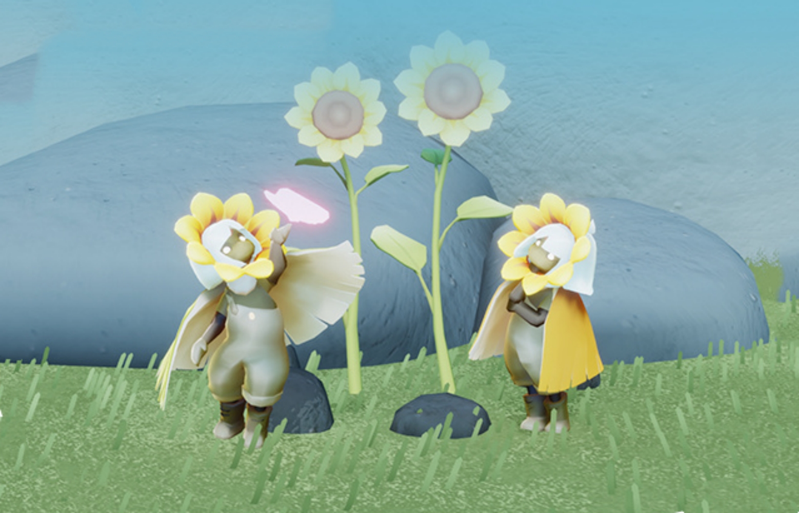 光遇国服限定活动,新增4个物品,1个新魔法,向日葵主题很可爱!