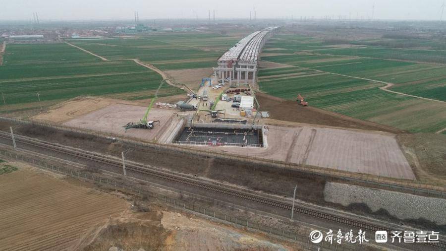 济青中线潍青段施工接连突破关键点,12月底实现建成通车目标