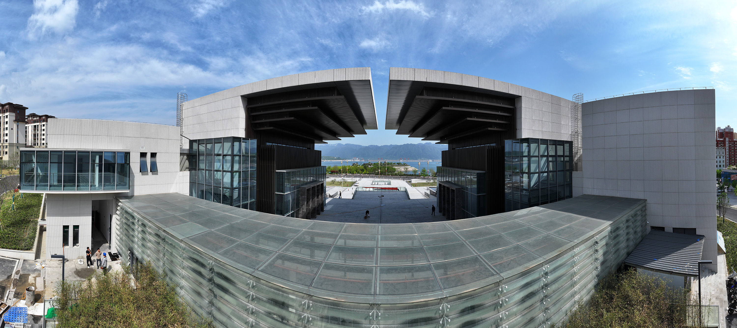 湖北三峡移民博物馆主体建成