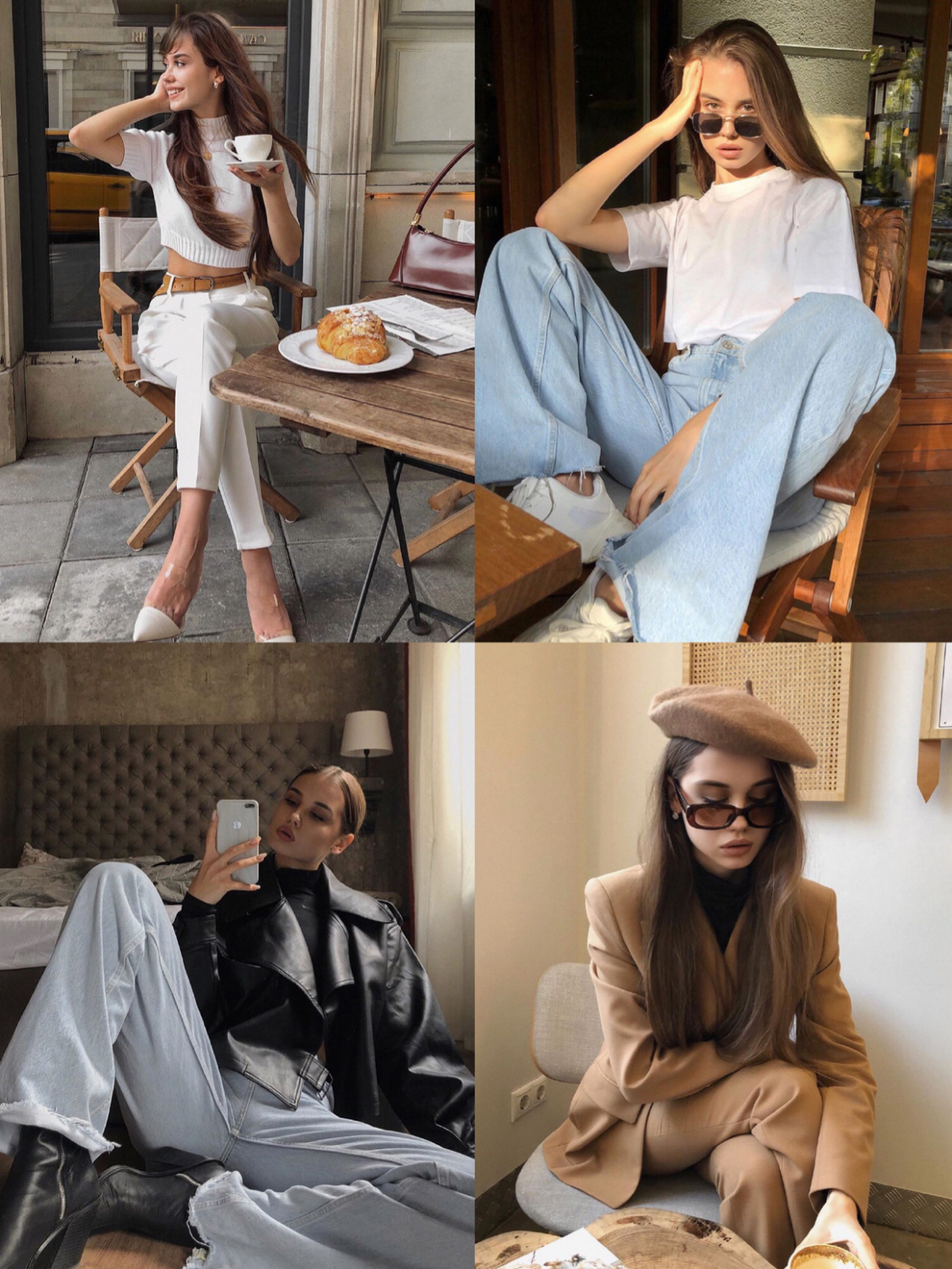 博主穿搭|简约不简单的高级欧美风穿搭