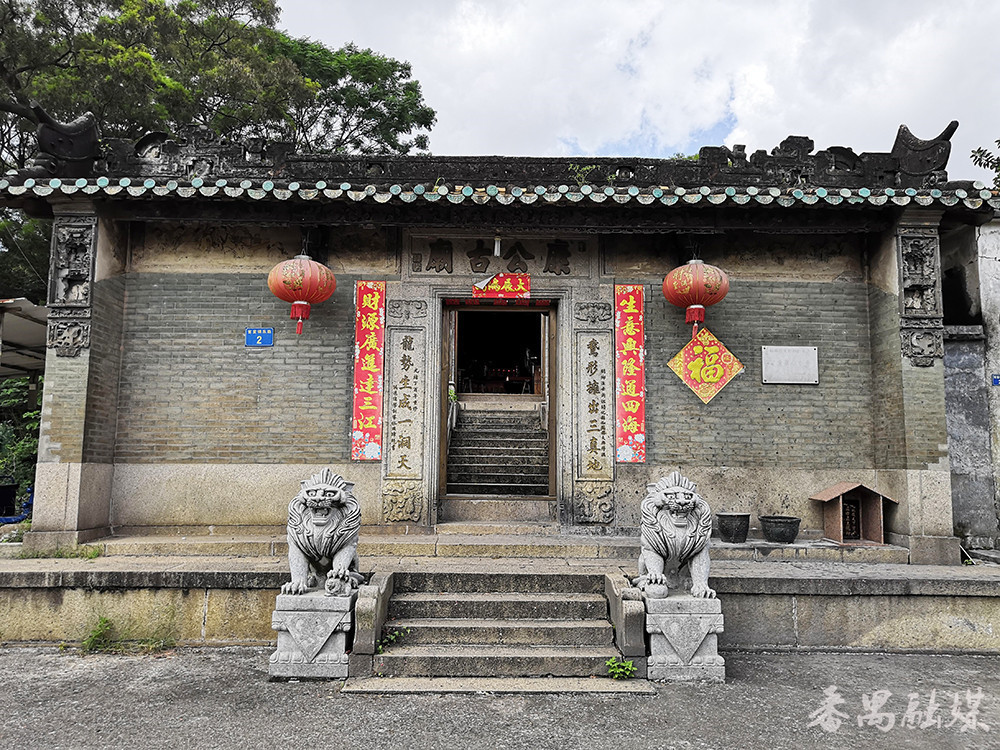 番禺这座康公古庙碑记丰富,保存了清代重建和重修的原貌