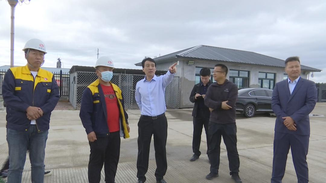 梁东升就我市重点项目建设进行检查指导
