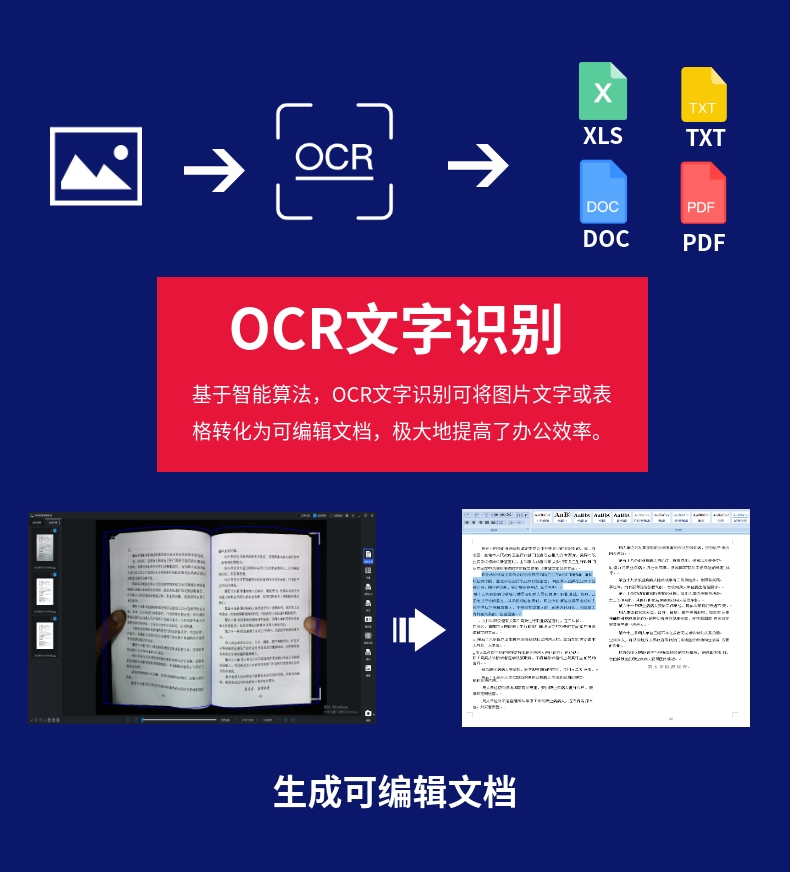 高拍儀是否可以進(jìn)行高質(zhì)量的OCR識別？