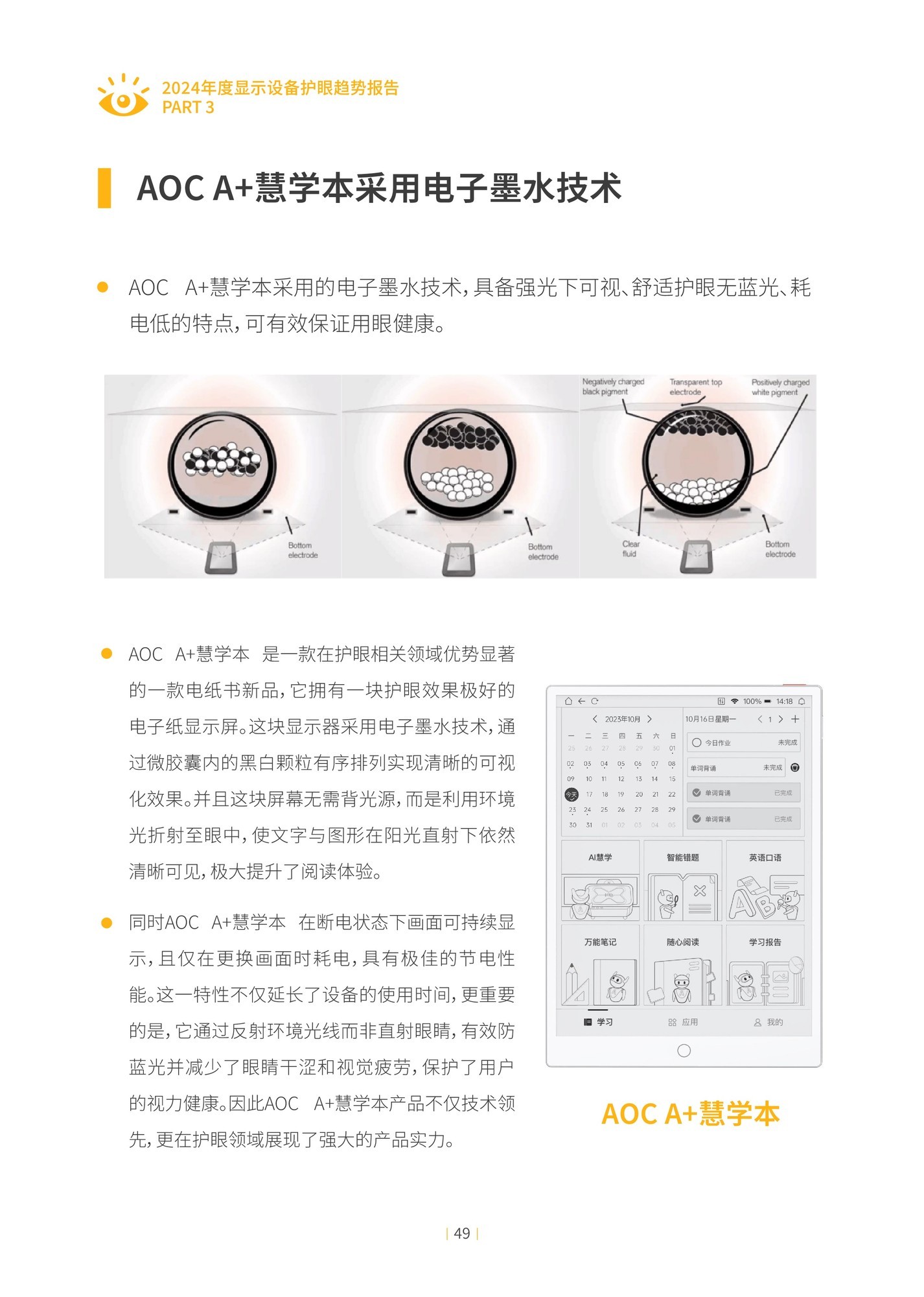 2024年度显示设备护眼趋势报告