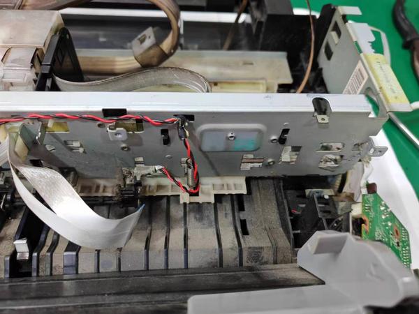 epson l360系列打印机更换皮带