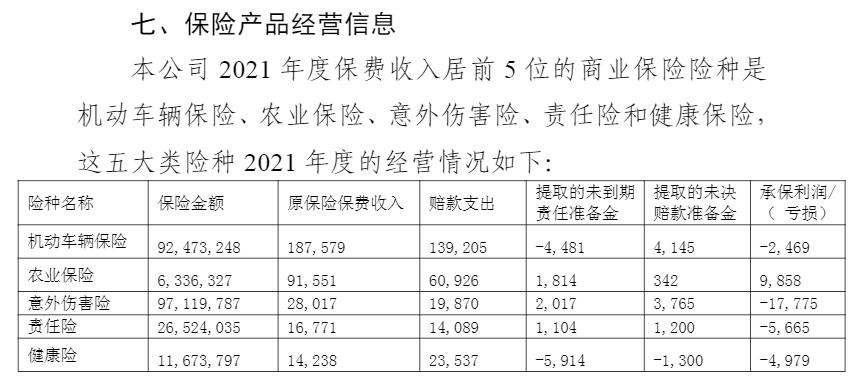 （图片来源：北部湾保险2021年年报）