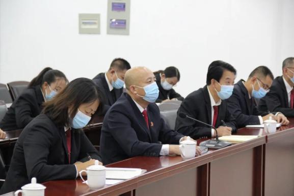 省法院杨悦专委主持调度五化达标及示范 法庭建设重点工作会议