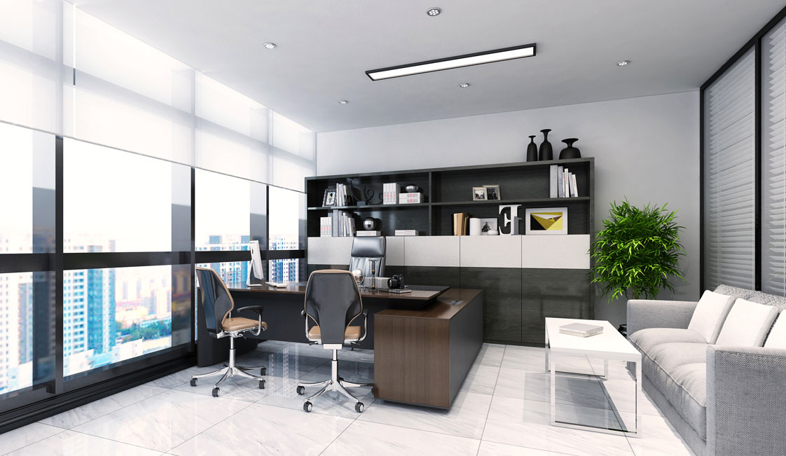 董事长办公室设计是企业办公室装修的首要任务