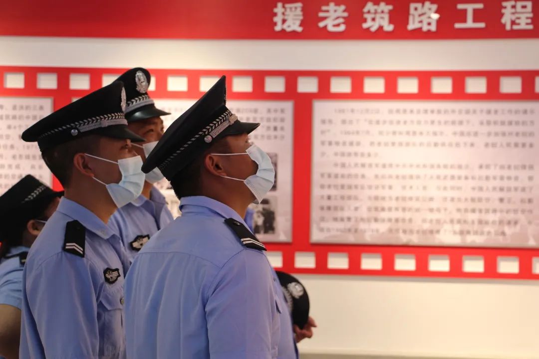 致敬·缅怀·奋进|勐腊县公安局组织开展"弘扬英烈精神,传承红色基因"