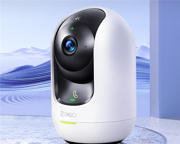 首发299元 360云台摄像头8 max 4k版开售:双核ai芯片