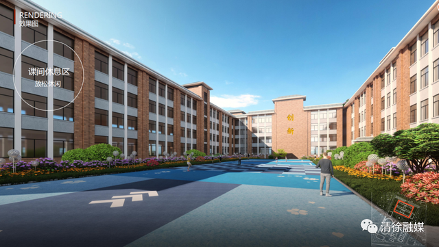 清徐中学新校区预计8月底完工