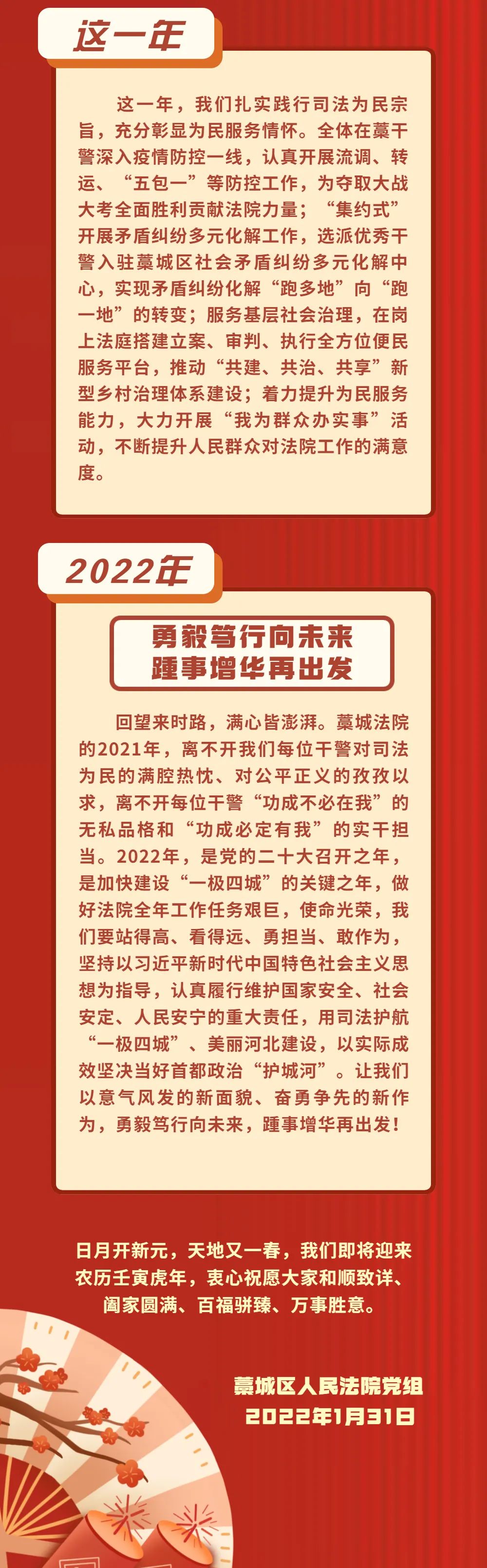 藁城法院2022年新春贺词