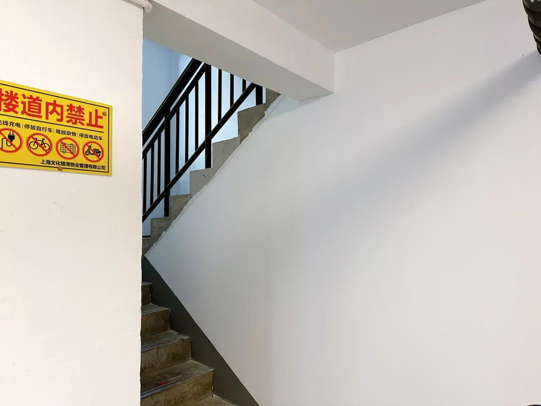 粉刷墙面,更换电梯轿厢板……洞泾这个小区的楼道环境焕然一新