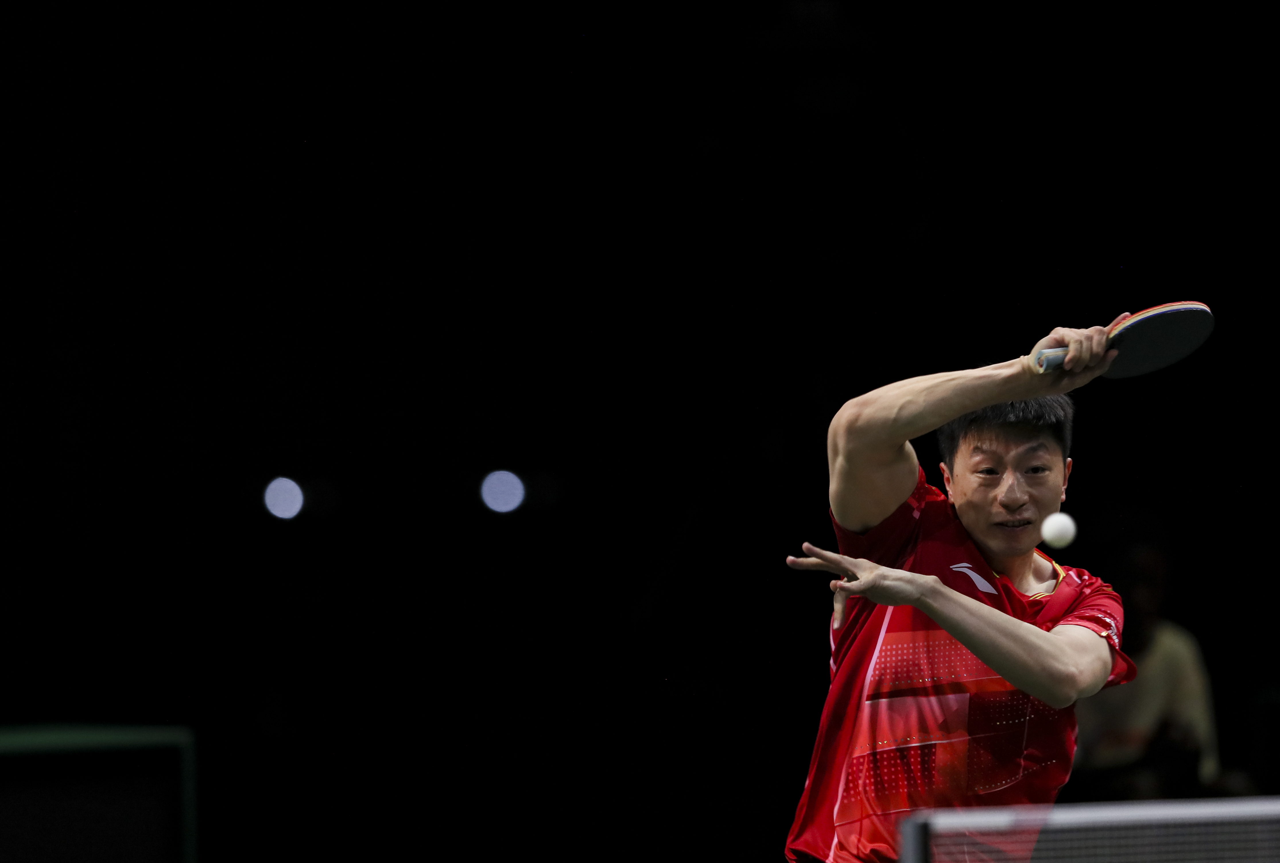 乒乓球——世乒赛:马龙晋级32强(2)