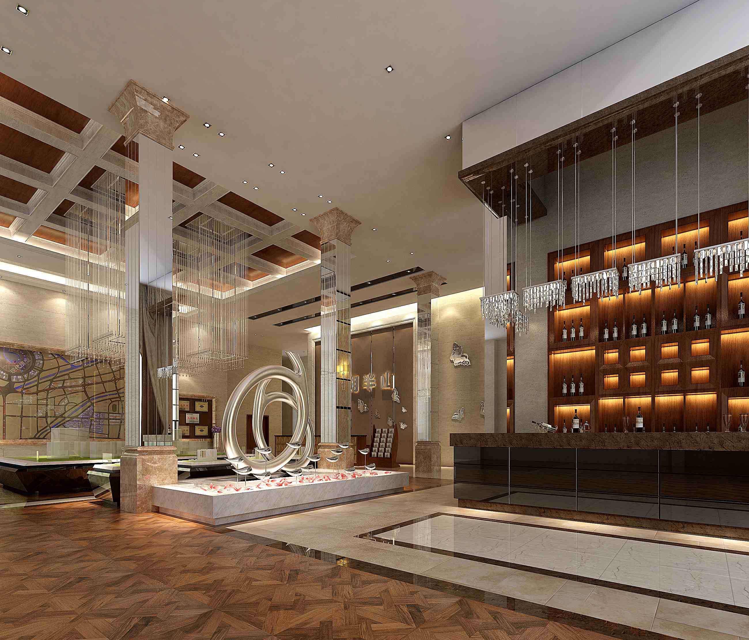 售楼处装修设计的关键元素和策略-深圳汉唐装饰