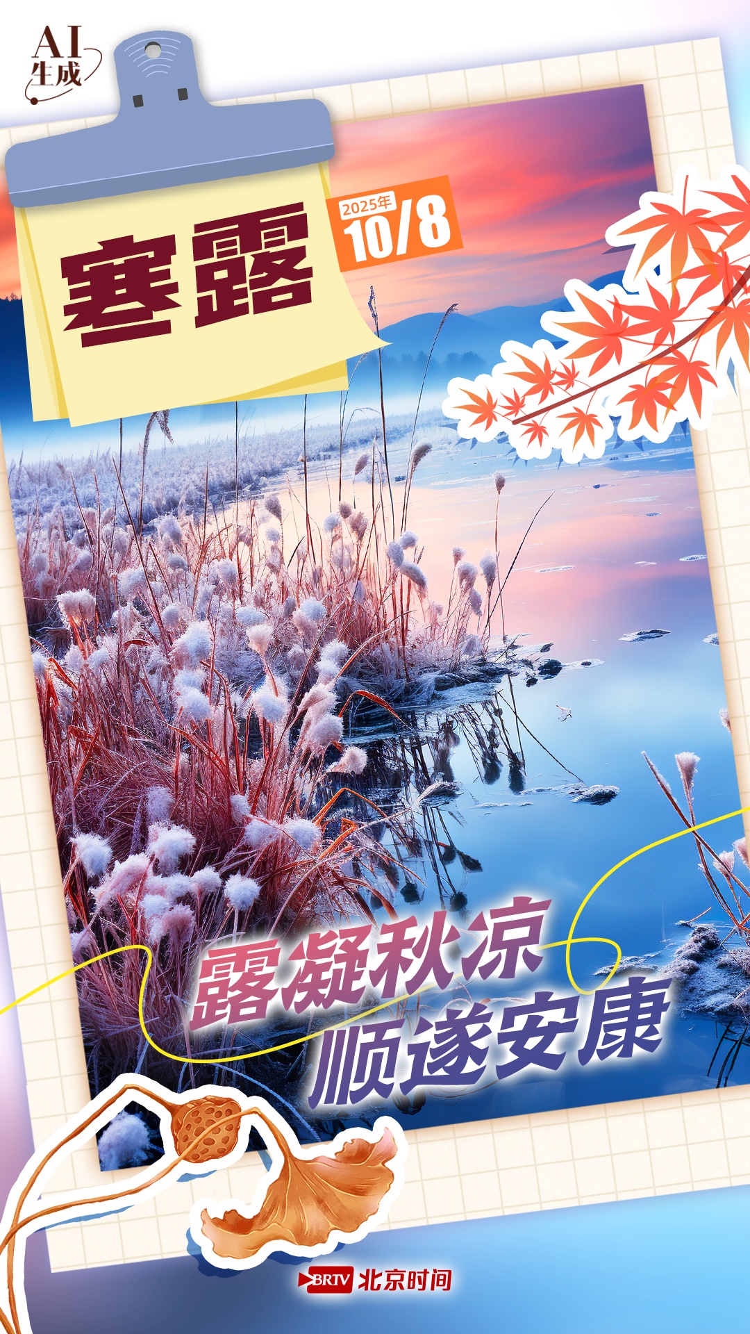 十月你好!金秋盛景载深情 时光馈赠请珍藏