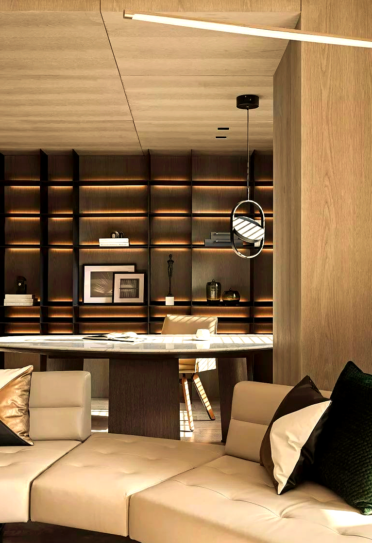 「样板间」唐忠汉设计作品:北京金茂佑安府下叠,打造400㎡精工墅境