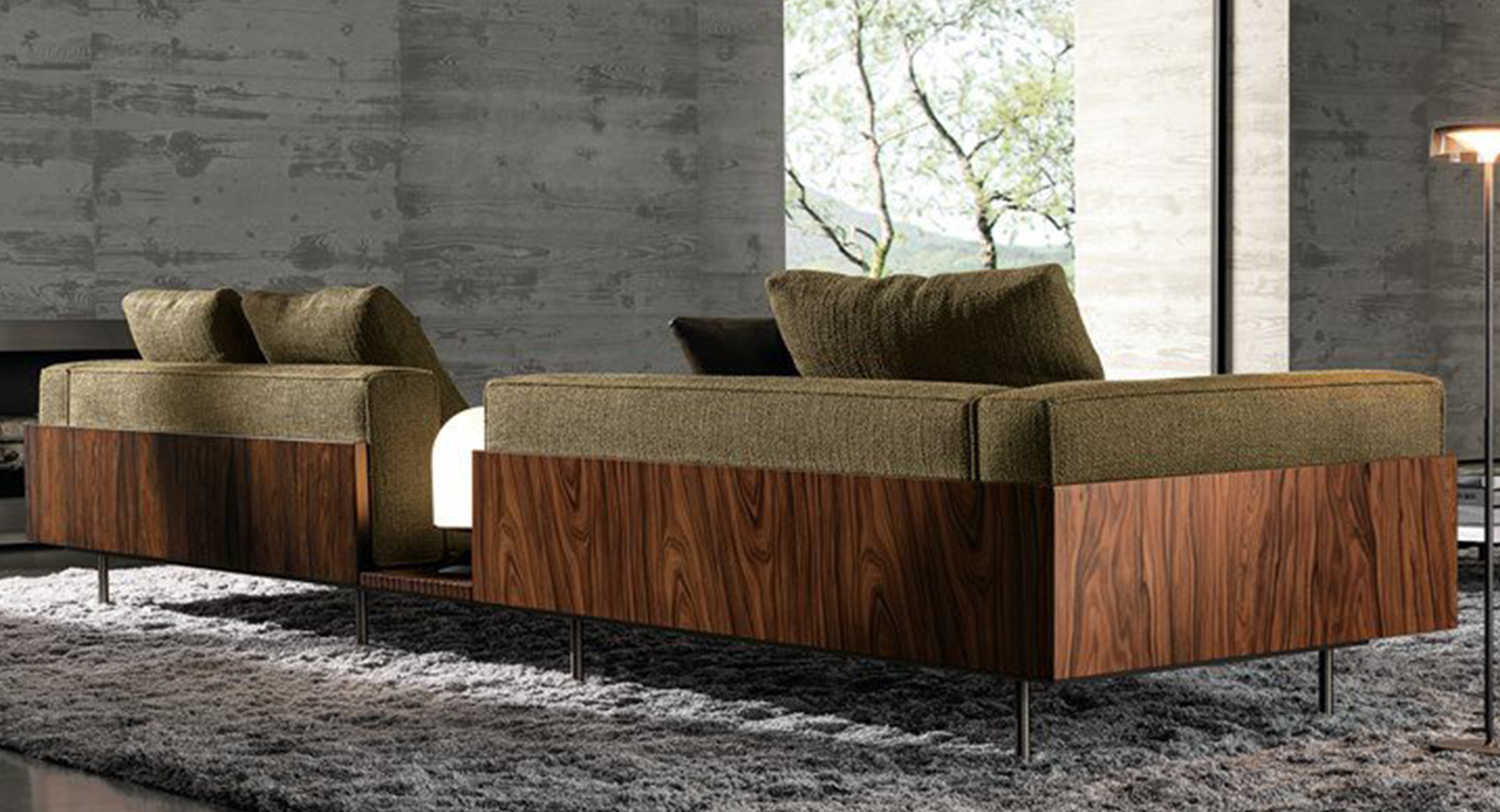 第13期图文 2022年新品 意大利家具 minotti 轻奢极简沙发上市