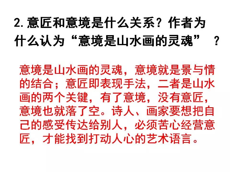 九年级下册语文14课《山水画的意境》教案 课件